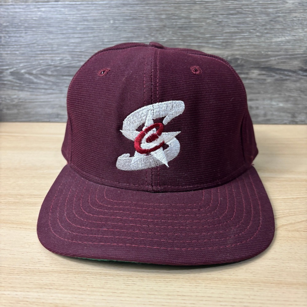 Vintage Florida Hat Cap Snap Back Maroon CS District 16 High School Baseball USA